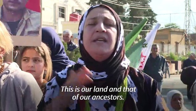 Thousands protest Turkish threats against Kurdish groups in Syria