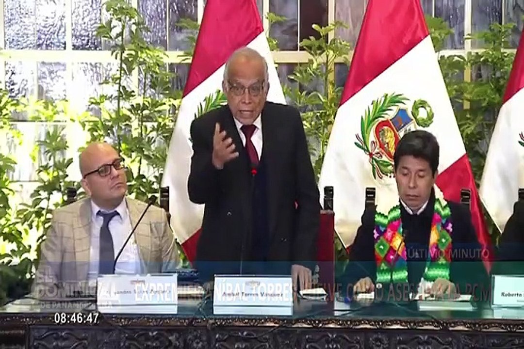 Expremier Aníbal Torres fue nombrado asesor de la Presidencia del Consejo de Ministros