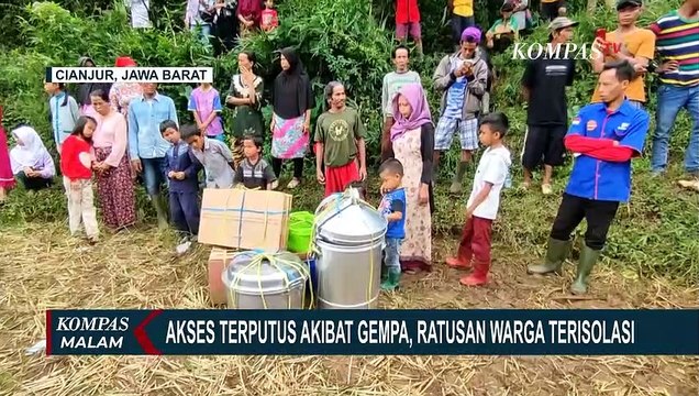 Lebih dari 300 Korban Gempa Cianjur di Cugenang Terisolasi