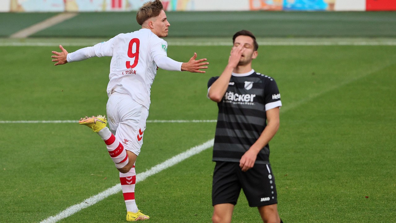 Viel los nach 0:2-Rückstand: Rödinghausen holt beim 1. FC Köln II noch einen Zähler