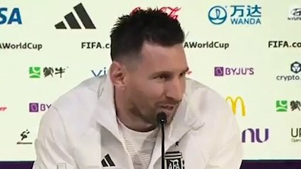 Messi: "El de Qatar será mi último Mundial"
