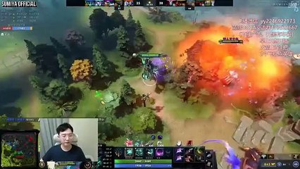 Sumiya Close Game vs Double Ulti Refresher SF | Sumiya Invoker Stream Moment 3323