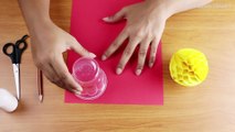 DIY Paper Honeycomb Ball: Paper Crafts Instructions