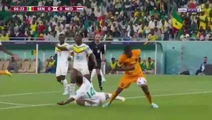 ملخص مبارة هلاندا والسنغال 2 -صفر