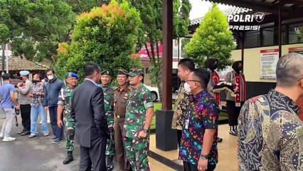 Kapolres Salatiga Terima Kunjungan Kerja Mahkamah Kehormatan  Dewan DPR RI