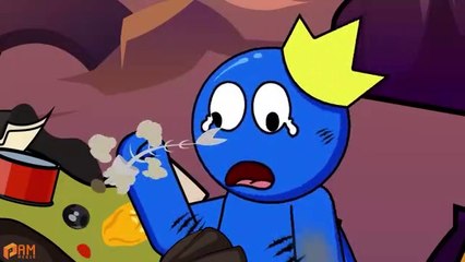 Delicious Rainbow Friends [part 30] Rainbow Friends - Black Vs Blue, Orange & Green -
