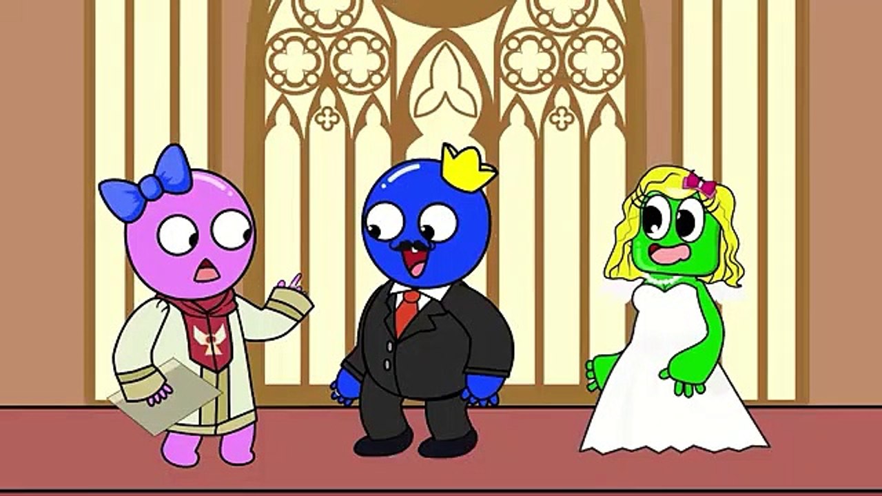 Who is STEALING the Keys of Rainbow Friends-! Cartoon Animation - Roblox Rainbow Friends Animation