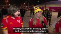 Wales fans emotional after World Cup return ends in draw