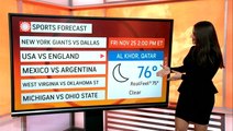 Your sports forecast for Thanksgiving football, the World Cup and more