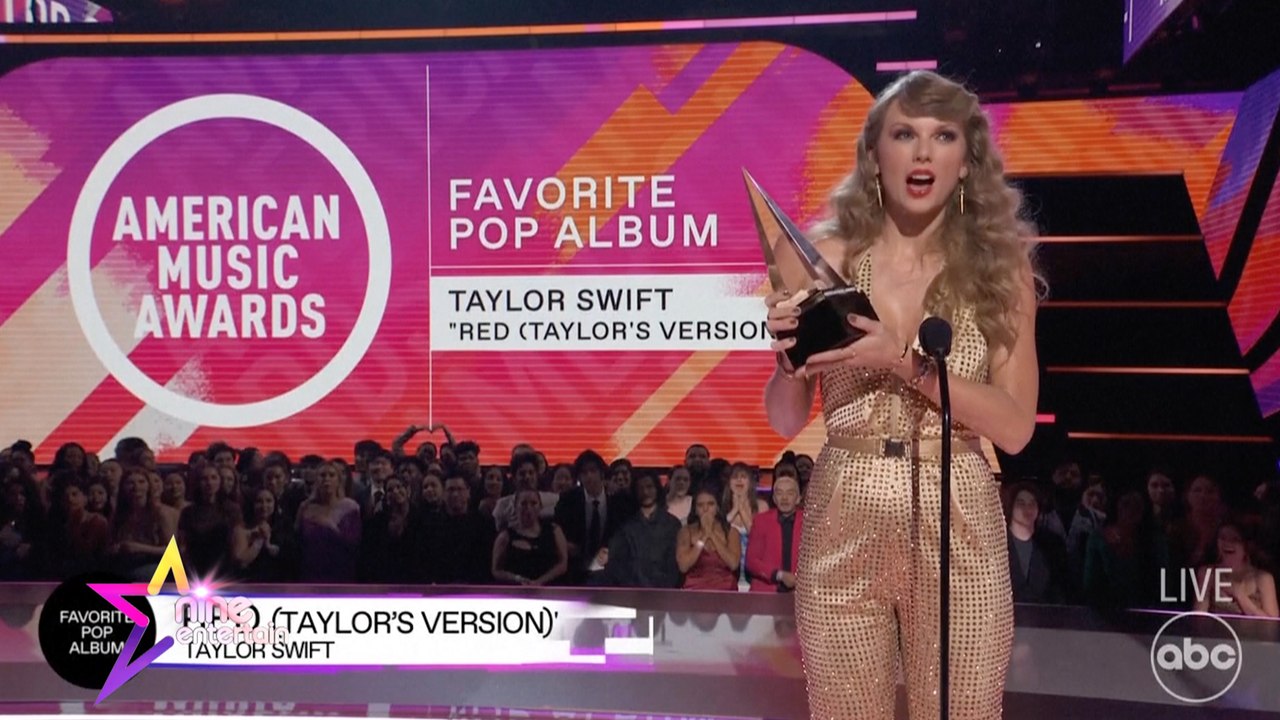 “เทเลอร์ สวิฟท์” คว้า 6 รางวัล “AMAs 2022”