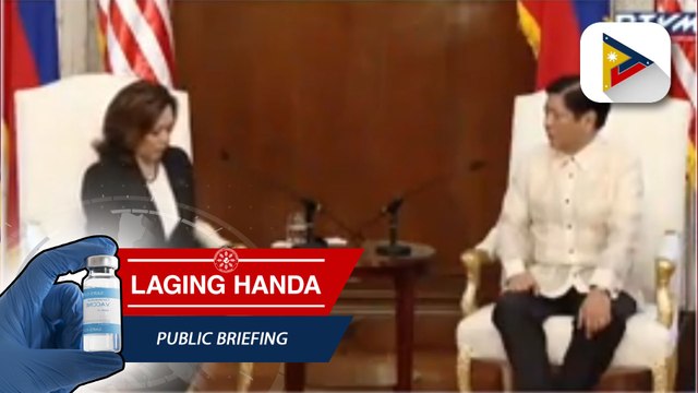 Ugnayan ng PHL at US, mas pinaigting pa sa naging courtesy call ni US VP Harris kay PBBM