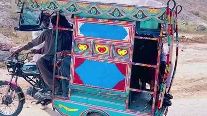 رکشہ ڈرائیور کی فنی ویڈیو ۔