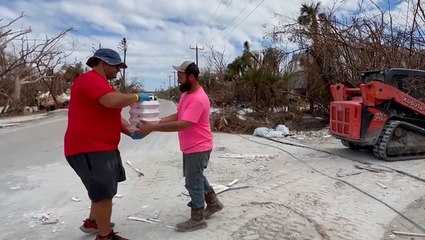 Free Thanksgiving BBQ meals given to hurricane families