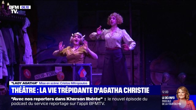 Lady Agatha : la vie trépidante d'Agatha Christie racontée sur scène