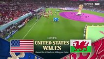 Höhepunkte der FIFA Fussball-Weltmeisterschaft 2022 zwischen den Vereinigten Staaten und Wales   2022 FIFA World Cup United States vs. Wales Highlights