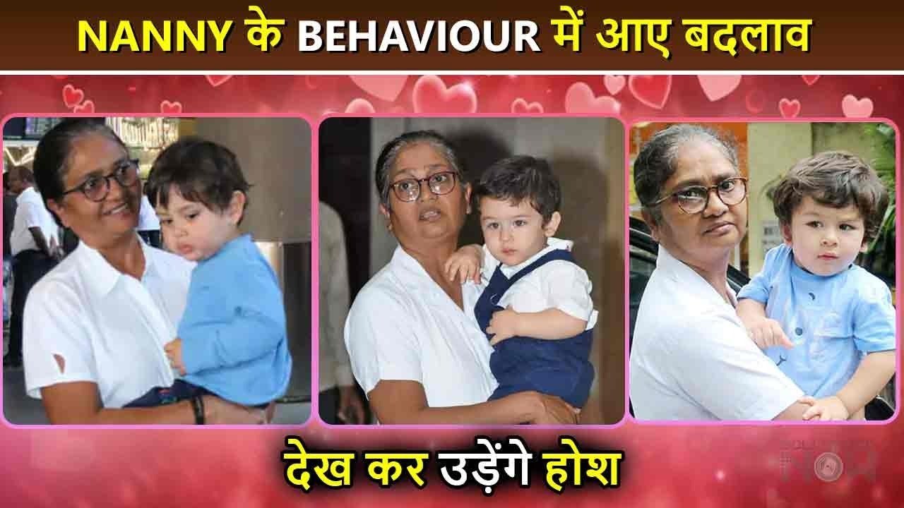 Taimur and Jeh's Nanny Behave Like This With Fans and Media Then Angry, Now Happy!