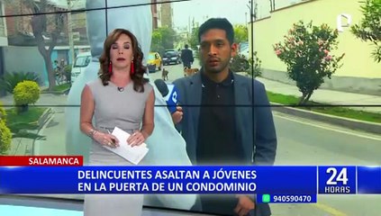 Descargar video: Salamanca: encapuchados asaltan y golpean a tres jóvenes en puerta de condominio