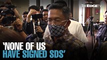 NEWS: No SDs have been signed, says Umno’s Jamaluddin