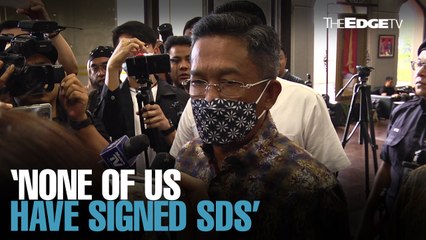 NEWS: No SDs have been signed, says Umno’s Jamaluddin