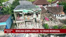 Drone Rekam Rumah Warga Rusak Parah Diguncang Gempa Cianjur!