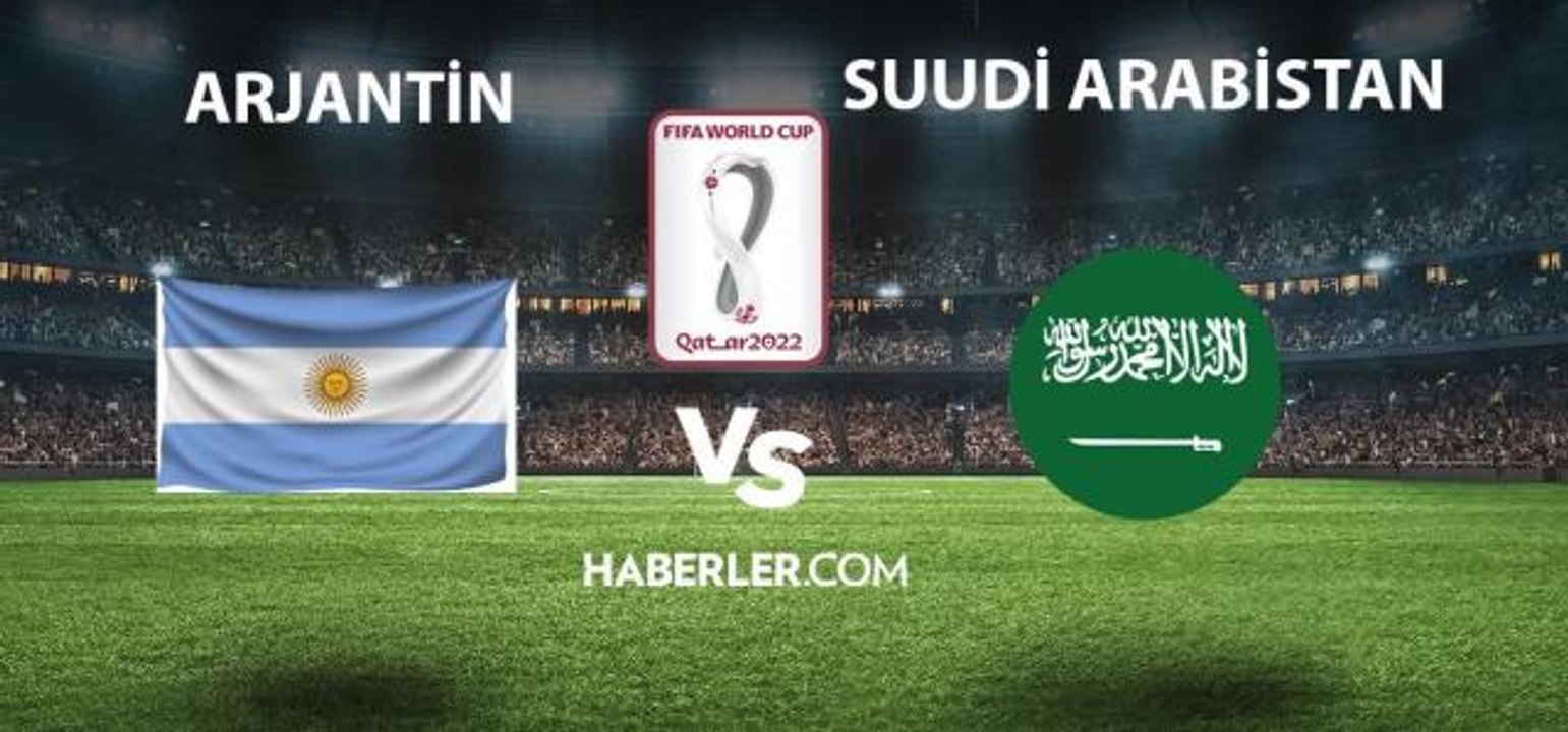 Arjantin - Suudi Arabistan maçı ne zaman? Arjantin - Suudi Arabistan saat kaçta, hangi kanalda? ŞİFRESİZ Youtube'dan izleniyor mu?