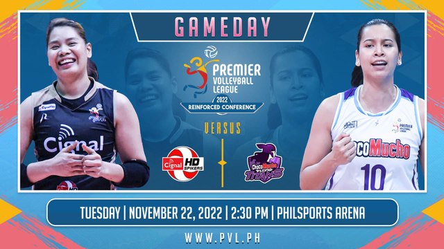 GAME 1 NOVEMBER 22, 2022 | CIGNAL HD SPIKERS vs CHOCO MUCHO FLYING TITANS | 2022 PVL REINFORCED CONFERENCE