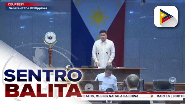 Senado, pinagtibay ang resolusyon sa pagbuo ng oversight panel na tututok sa confidential at intelligence funds