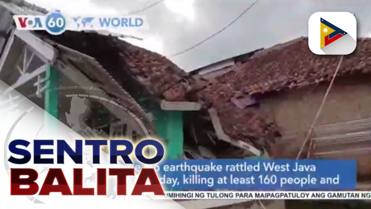 162 patay magnitude 5.6 na lindol sa Indonesia; Magnitude 7.3 na lindol, tumama naman sa Solomon Islands