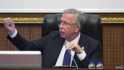 Mansur Yavaş'tan AKP'li üyeye: Ortağına iş veren de iddia eden de şerefsizdir!
