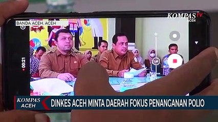 Dinkes Aceh Minta Daerah Fokus Penanganan Polio