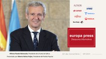 El presidente de la Xunta de Galicia, Alfonso Rueda, acude a los Desayunos Informativos de Europa Press