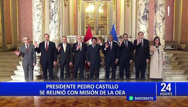 Elvia Barrios: presidenta del Poder Judicial se reunió con Grupo de Alto Nivel de la OEA