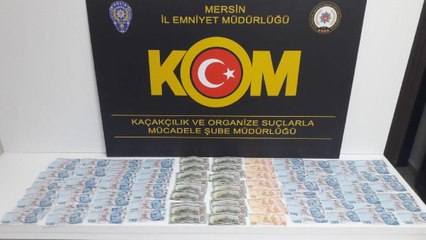 Mersin’de sahte para operasyonu: 16 gözaltı      
