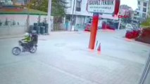 MOTOSİKLETLE YAKLAŞIP KURŞUN YAĞDIRMIŞLARDI; CİNAYET ANI KAMERADA