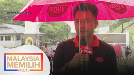 Pasca PRU15 | Situasi semasa di pekarangan Istana Negara setakat jam 4 petang
