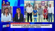 Marisol Pérez Tello sobre frases discriminatorios de Aníbal Torres: 