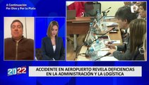 Luis Aragón, sobre accidente en el aeropuerto Jorge Chávez: 