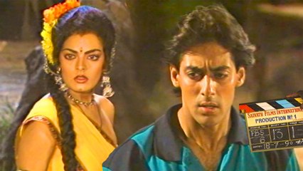 Shooting Of Suryavanshi (1992) | Salman Khan, Sheeba | Flashback Video