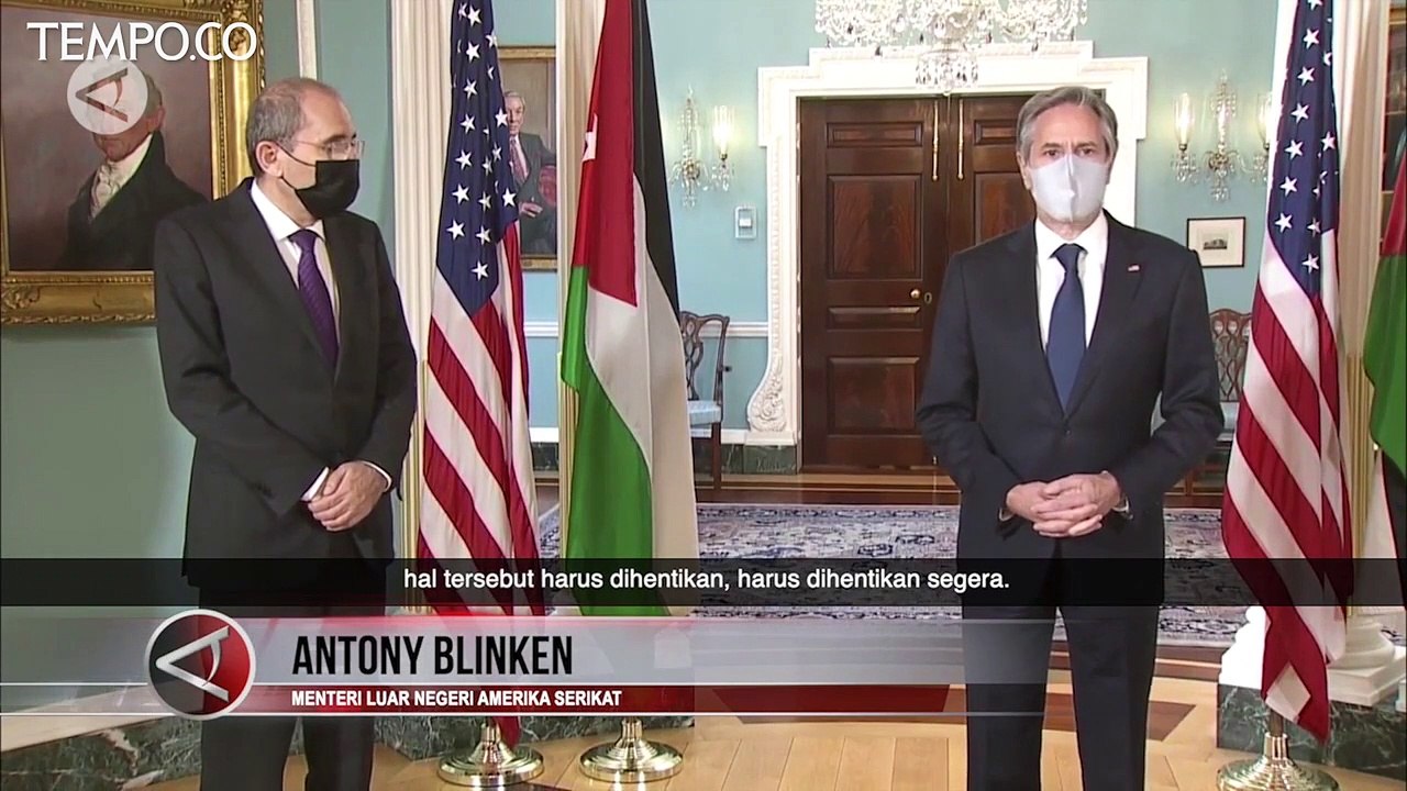 Amerika Serikat Minta Semua Pihak Turunkan Eskalasi Konflik Israel-Palestina