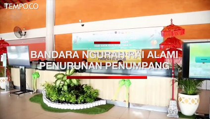 Penurunan Penumpang 89 Persen di Bandara Ngurah Rai Bali