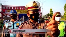 Pemudik di Jalur Pantura Nekat Terobos Pos Penyekatan Mudik