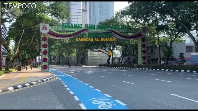 Suasana Idul Fitri di Kuala Lumpur Saat Lockdown Malaysia