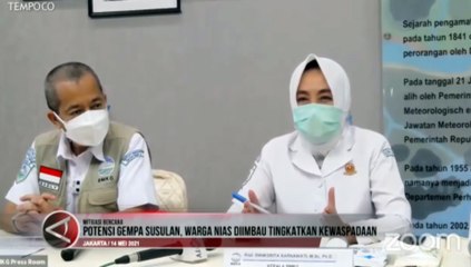 BMKG Prediksi Gempa Susulan di Pulau Nias