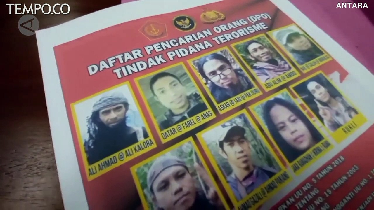 Satgas Madago Raya Kejar 9 Sisa MIT Poso Pelaku Pembunuhan 4 Warga