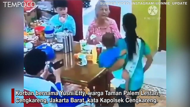Viral Video, Tak Terima Dimaki Setan , ART Menganiaya Majikan Lansia