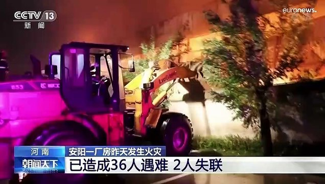 Десятки погибших в результате пожара на заводе в Китае