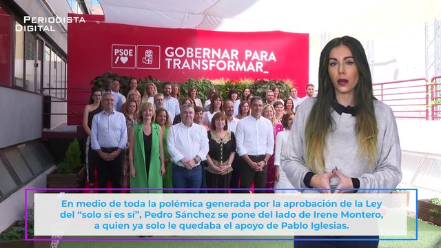 Unido a Podemos: Sánchez da la mano a Montero en favor de la coalición y en contra del PSOE