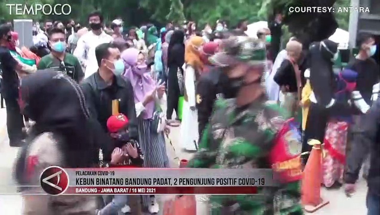 Kebun Binatang Bandung Padat, 2 Wisatawan Positif Covid-19