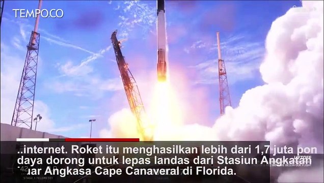 SpaceX Sukses Selesaikan Penerbangan ke-100 Berturut-turut dengan Peluncuran Falcon 9