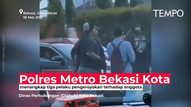 Anggota Dinas Perhubungan Bekasi Dikeroyok Saat Mengatur Lalu Lintas, Tiga Pelaku Ditangkap
